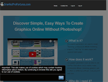Tablet Screenshot of graphicproforless.com